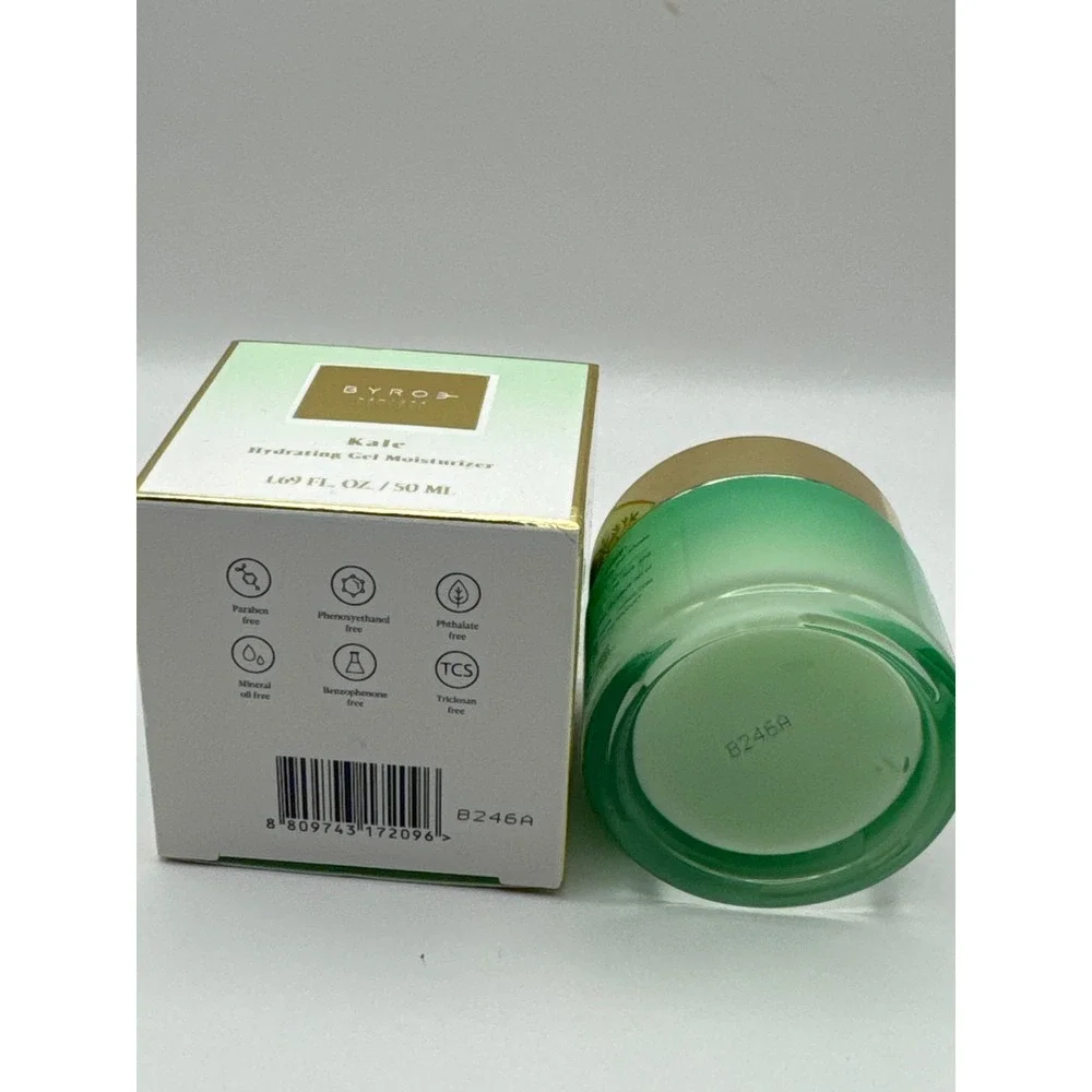 BYROE New York Kale Hydrating Gel Moisturizer 1.69 oz 50 ml BNIB - Picture 6 of 6